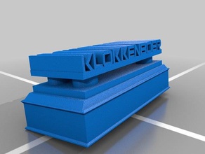 klokkenboer essayer 3d l'impression 3d print model - Mito3D