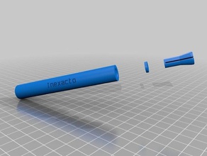 mon personnalisés inexacto couteau d'artisanat la main outils 3d print model - Mito3D