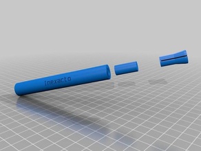 my customized inexacto hobby knife hand tools 3d print model - Mito3D