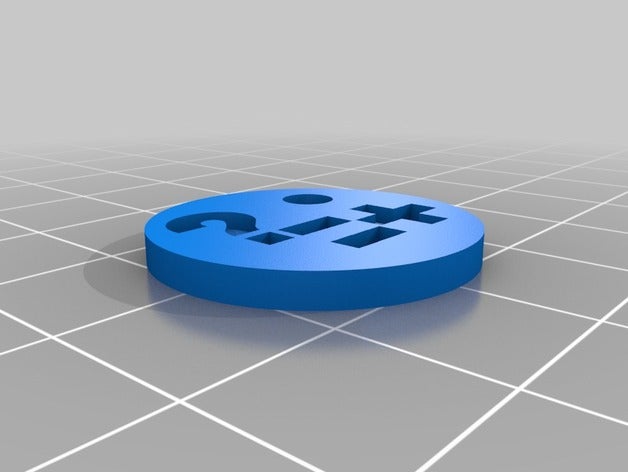 jeton des Einkaufswagens gadgets 3D print model - Mito3D