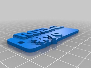 roel Schlüsselbund Schlüsselanhänger angepasst 3d print model - Mito3D