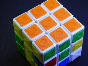 rubiks cube visually impaired games 3d print model - Mito3D
