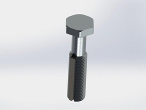 selflocking screw parts 3d print model - Mito3D