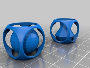 2 refroidisseur cubes 3d l'impression 3d print model - Mito3D