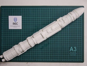 russische Rakete r-36 nato reporting name ss-18 satan Requisiten 3d print model - Mito3D