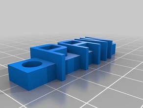 paw Schlüsselanhänger angepasst 3d print model - Mito3D