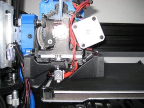 verstärkte verändert taz extruder montieren 3d Drucker Teile lulzbot 4 5 3d print model - Mito3D