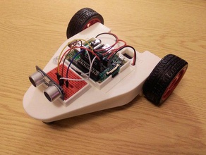 camjam edukit 3 robot chassis raspberry pi robotics zero raspbery 3d print model - Mito3D