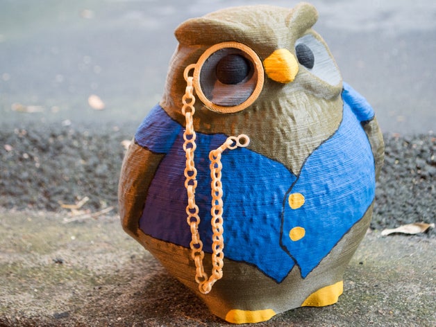 cedric owl kings quest pets adventure dos games king graham pc point click sierra 3D print model - Mito3D