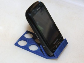phone holder mobile cell stand 3d print model - Mito3D