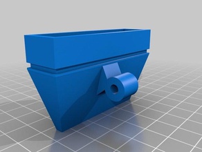 Ebene drucken cooler axiale Lüfter geben 3d Drucker Teile 3d print model - Mito3D