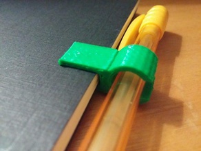 customizable penpencil clip organization customizer organizer pencil holder 3d print model - Mito3D