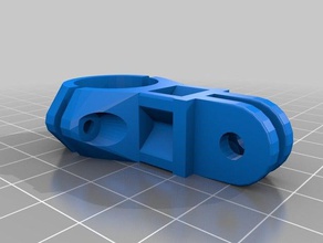 il mio personalizzato gopromount fotocamera 3d print model - Mito3D