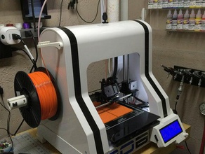 filamento sistema de spool titular robo 3d r1 +plus a impressora os acessórios filamento-spool robo3d robo3dprinter rotação spooler spoolholder montagem rolo stand 3d print model - Mito3D