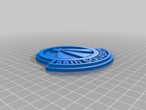 58th squadron insignia space above beyond signs logos 3d print model - Mito3D