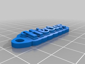 llavero héctor llaveros personalizado 3d print model - Mito3D