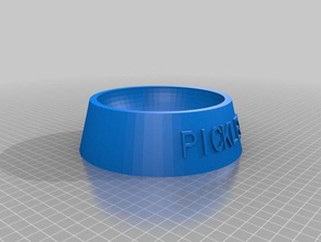 food bowl pickles pets customized 3d print model - Mito3D