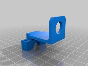 charlstruder e3d sonda hotend de la abrazadera impresora extrusoras extrusor 3mm prusa i3 rework 3d print model - Mito3D
