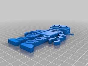 ma personnalisé keychain robot porte-clés 3d print model - Mito3D