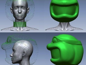 tmnt head art 3d print model - Mito3D
