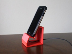 teléfono de soporte carga móvil android stand muelle gadget iphone el pie 3d print model - Mito3D