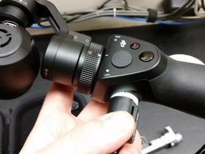dji osmo roseta cámara 3d print model - Mito3D