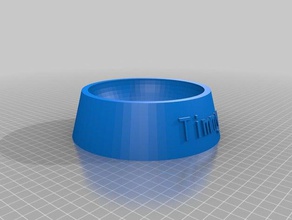 timmy dog cat food bowl pets customized 3d print model - Mito3D
