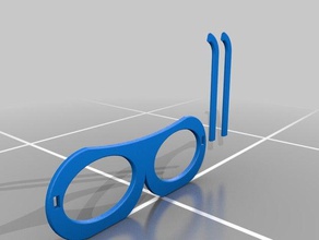 sunglasses unisexual accessories 3d print model - Mito3D