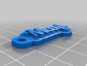 mayikc keychains customized 3d print model - Mito3D