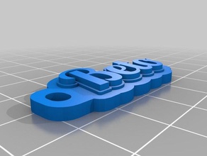 beto kc keychains customized 3d print model - Mito3D