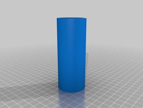 meine angepasste Rohr-cap Teile 3d print model - Mito3D