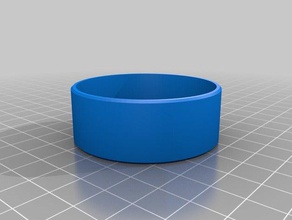 il mio personalizzato parametrico parapolvere del cuscinetto parti 3d print model - Mito3D