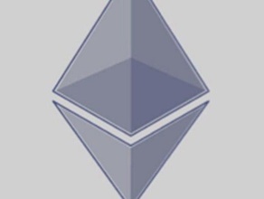 ethereum logo token other 3d print model - Mito3D