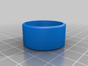 my customized parametric dust cap bearingvespa31 parts 3d print model - Mito3D