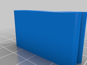 Gürtel-clip - Zubehör Kleber 3d print model - Mito3D
