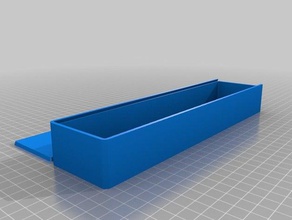 250x60x30 caja para pasta rey aracı sahipleri kutuları özelleştirilmiş 3d print model - Mito3D