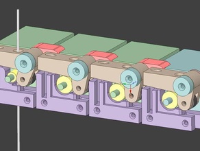 quad extrudeuse kraken 3d de l'imprimante extrudeuses 3d print model - Mito3D