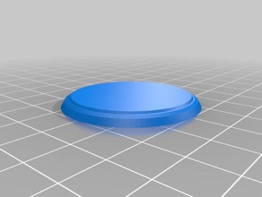 base circular hi res jogos personalizado 3d print model - Mito3D