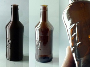 garrafa de cerveja alimentos bebida 3d print model - Mito3D
