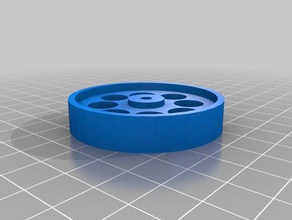 simple wheel 3d printing 3d print model - Mito3D