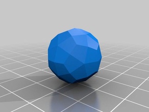 catalan solids math art 3d print model - Mito3D