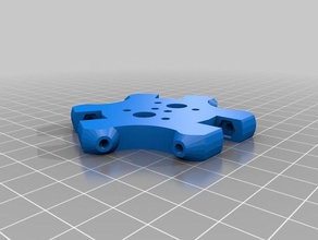 e3d cyclops chimera effector printer parts kossel 3d print model - Mito3D