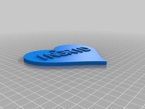 ingrid keychains customized 3d print model - Mito3D