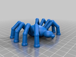 das halloween spider 3d printing customized 3d print model - Mito3D