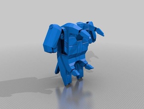 halo reach jet pack de vídeo jogos 3d print model - Mito3D