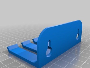 cable rack 5 tool holders boxes customized 3d print model - Mito3D