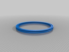 v-scanalatura di anello 3d la stampante parti 3d print model - Mito3D