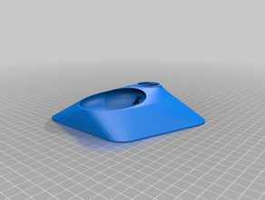 sarhoş denizyıldızı sulama delik evcil hayvan şişe kase içme 3d print model - Mito3D