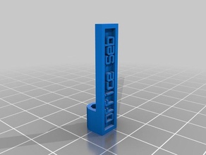 meine angepasste Kabel label drucker2 Organisation 3d print model - Mito3D