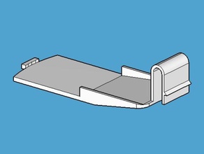 cover remote control schaub lorenz replacement parts 3d print model - Mito3D